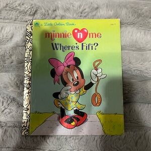 💙 Disney’s Minnie n Me Where’s Fifi A Little Golden Book